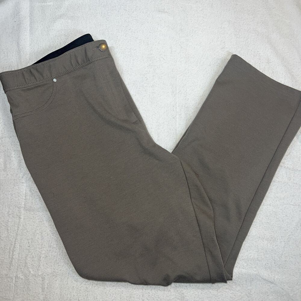 Chico’s Tan Stretch Pants Size 3 Short Women’s Comfort Staple